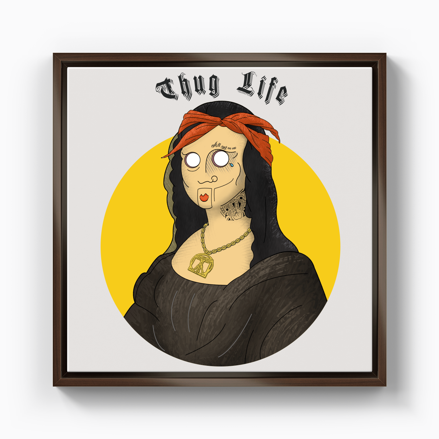 Mona Lisa Shakur - Canvas Print
