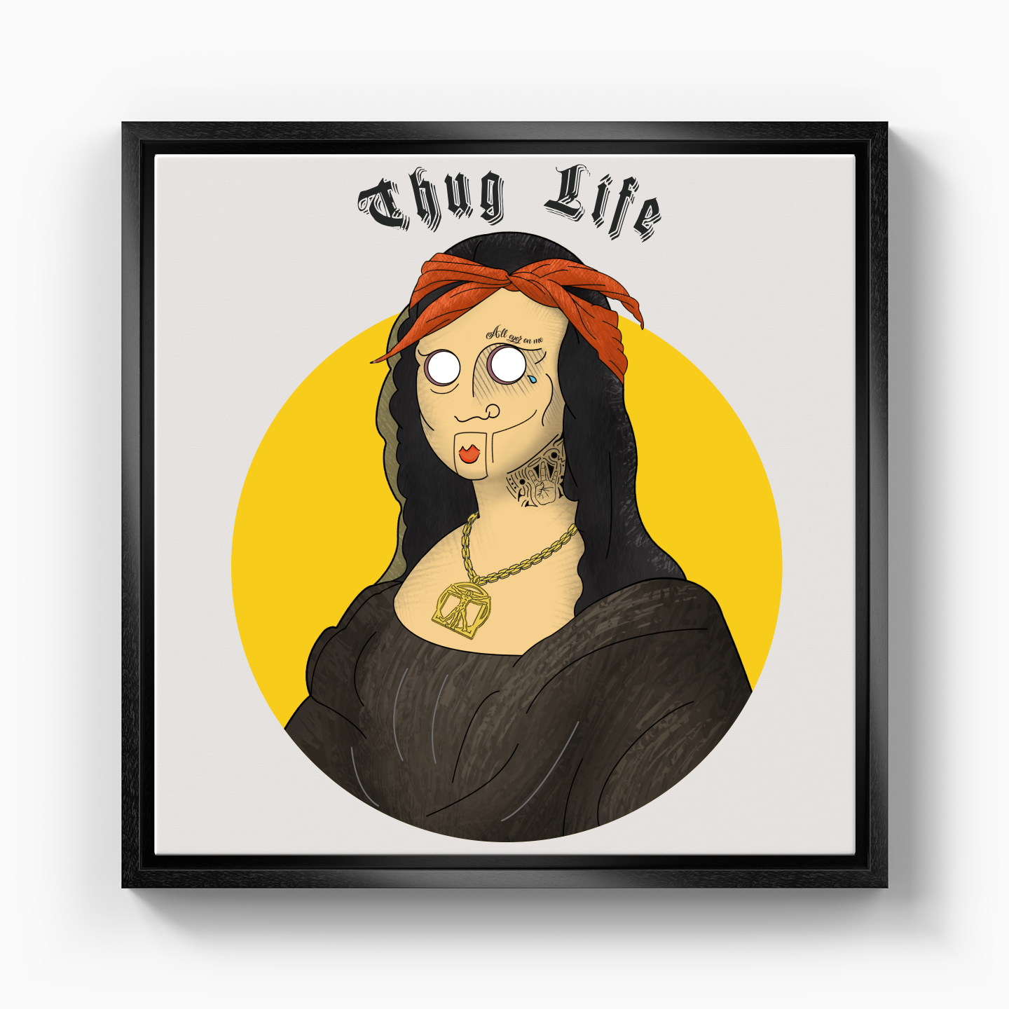 Mona Lisa Shakur - Canvas Print