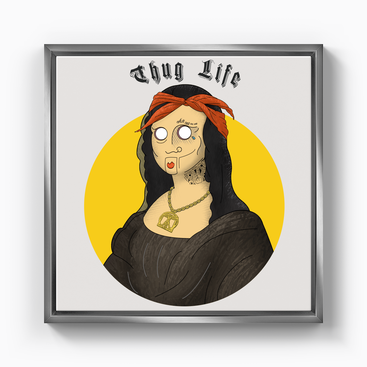 Mona Lisa Shakur - Canvas Print