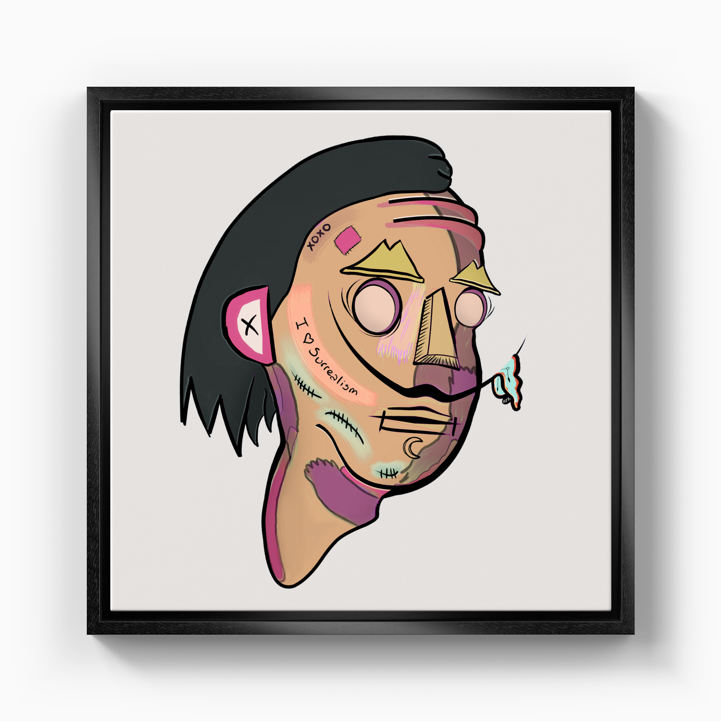 Dali Loves Surrealism - Canvas Painting