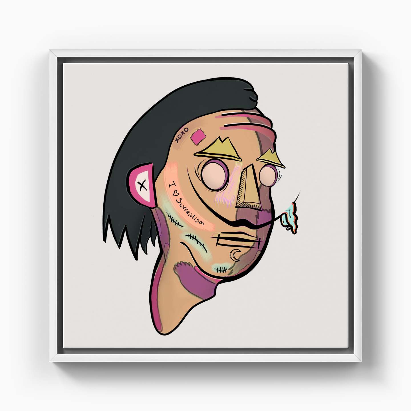 Dali Loves Surrealism - Canvas Painting