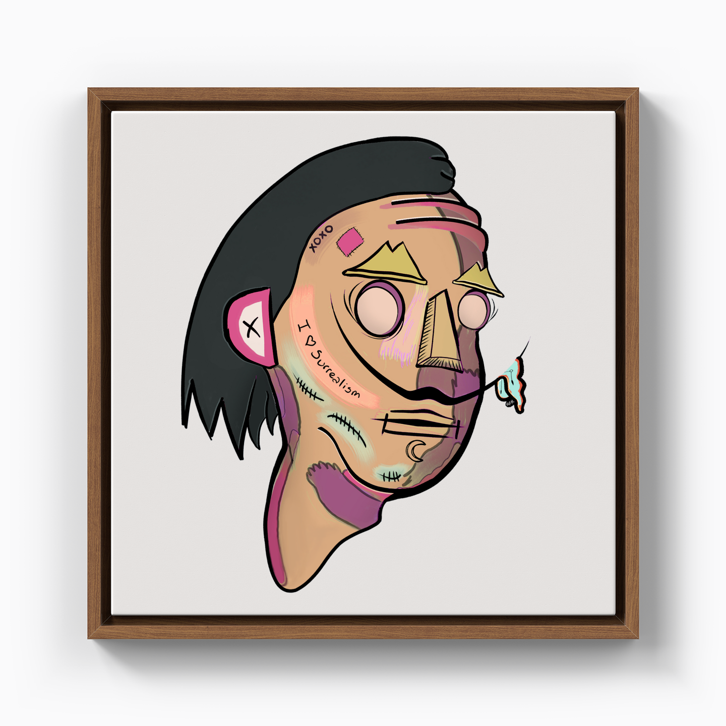 Dali Loves Surrealism - Canvas Painting