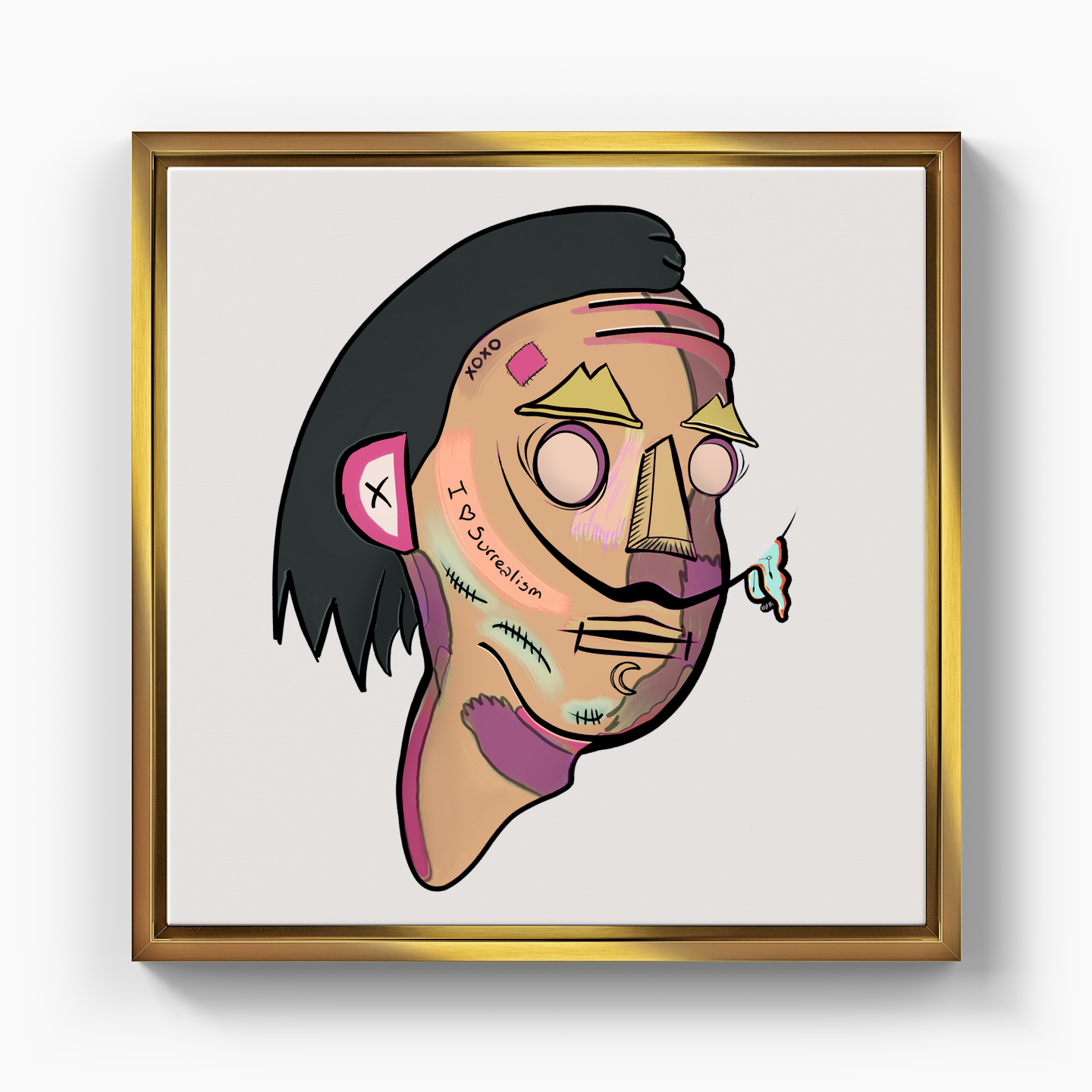 Dali Loves Surrealism - Canvas Painting