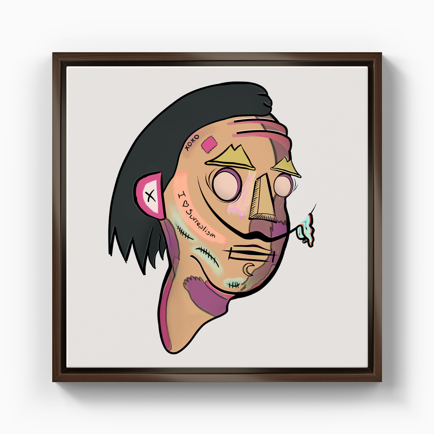 Dali Loves Surrealism - Canvas Painting