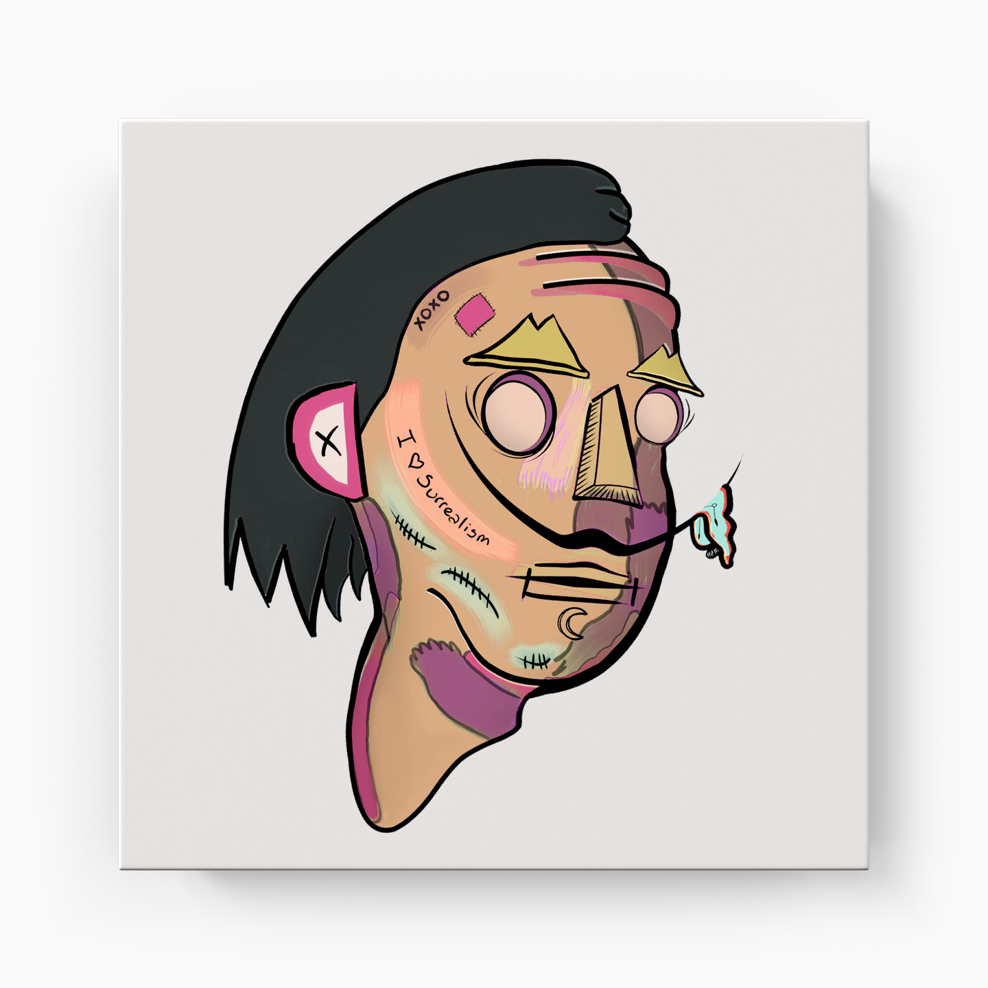 Dali Loves Surrealism - Canvas Painting