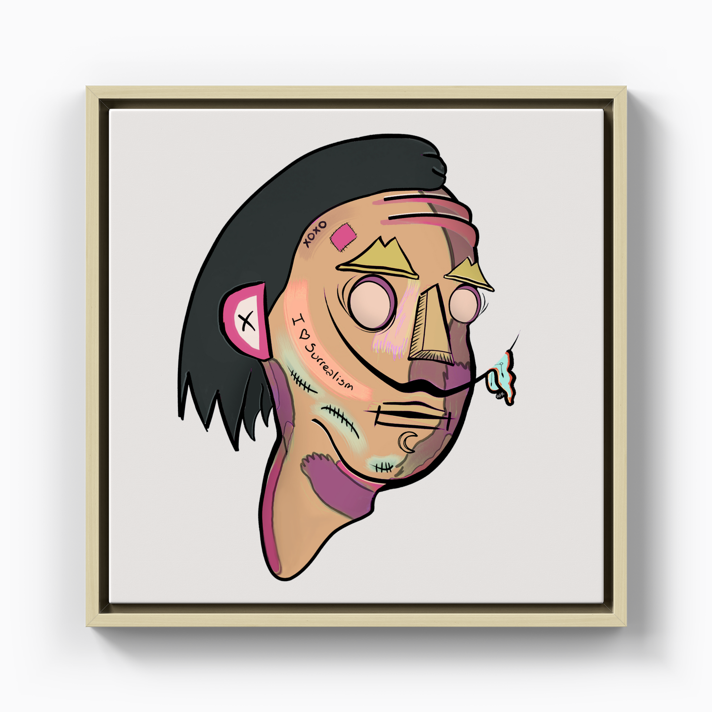 Dali Loves Surrealism - Canvas Painting