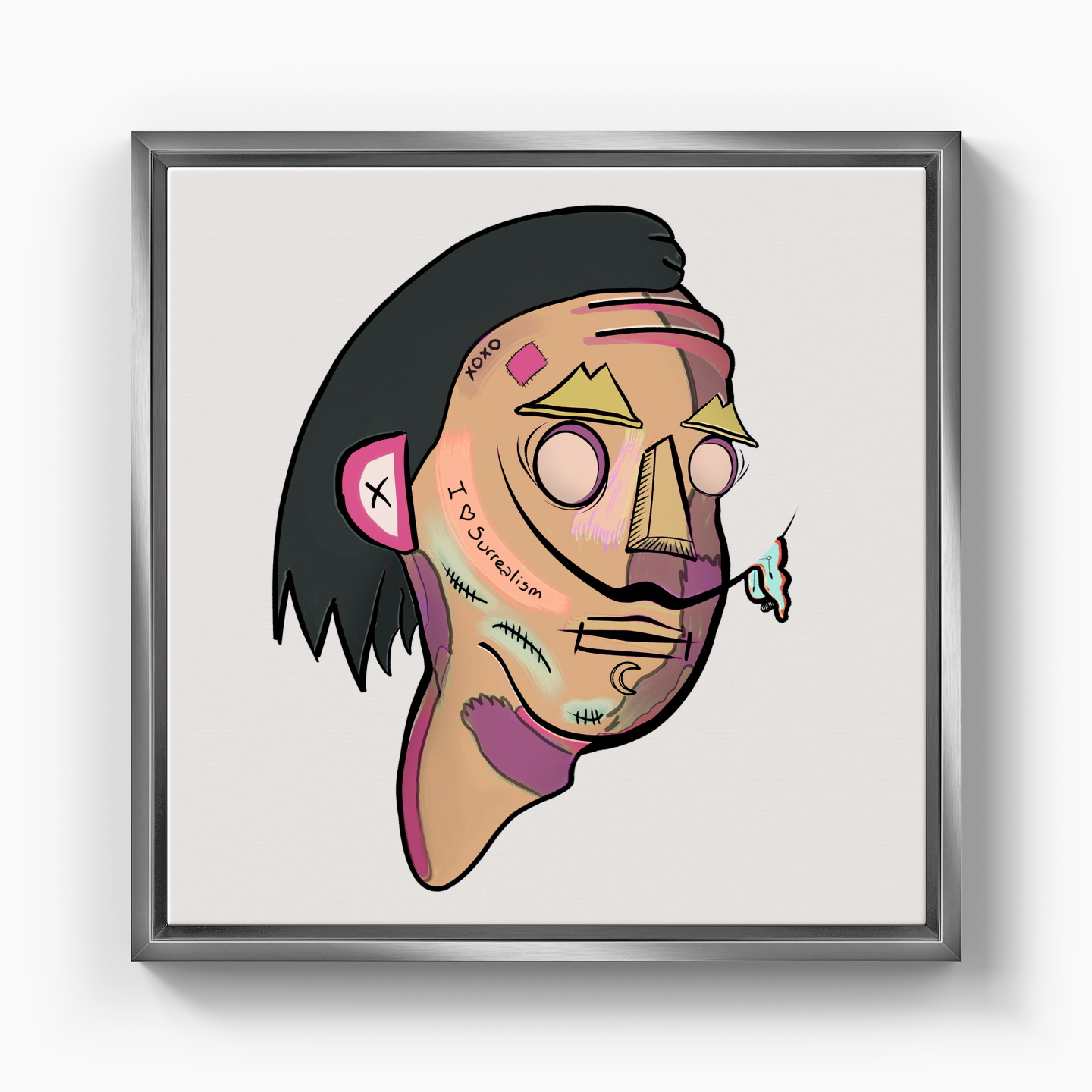 Dali Loves Surrealism - Canvas Painting