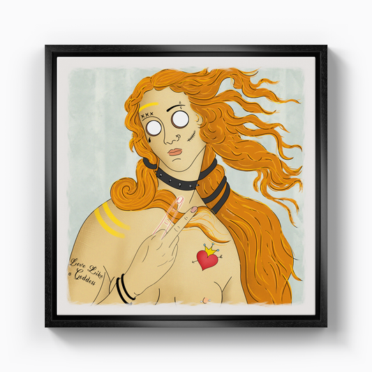 Love Like Goddess - Kanvas Tablo