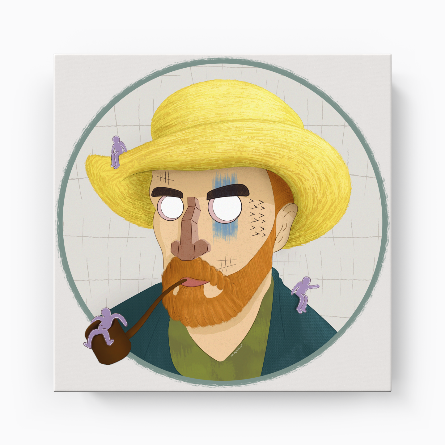 Leave Him Alone - Canvas Print