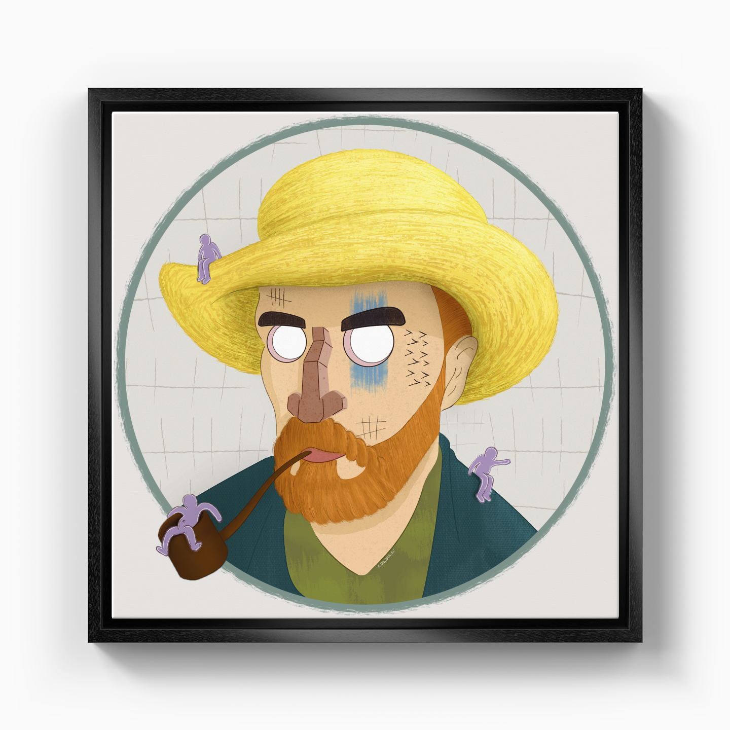 Leave Him Alone - Canvas Print