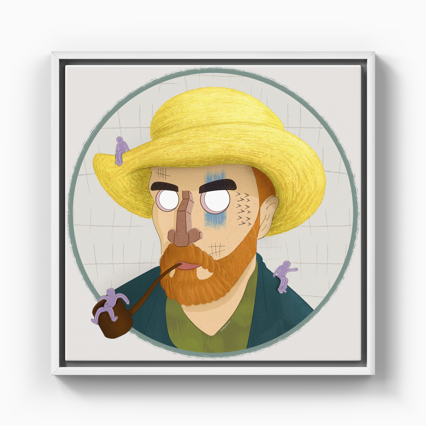 Leave Him Alone - Canvas Print