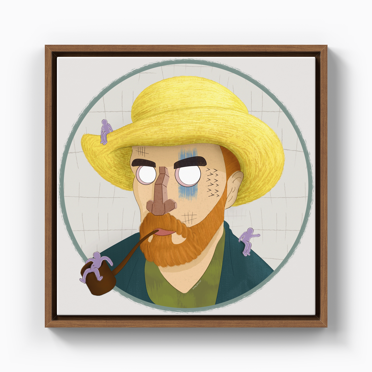 Leave Him Alone - Canvas Print