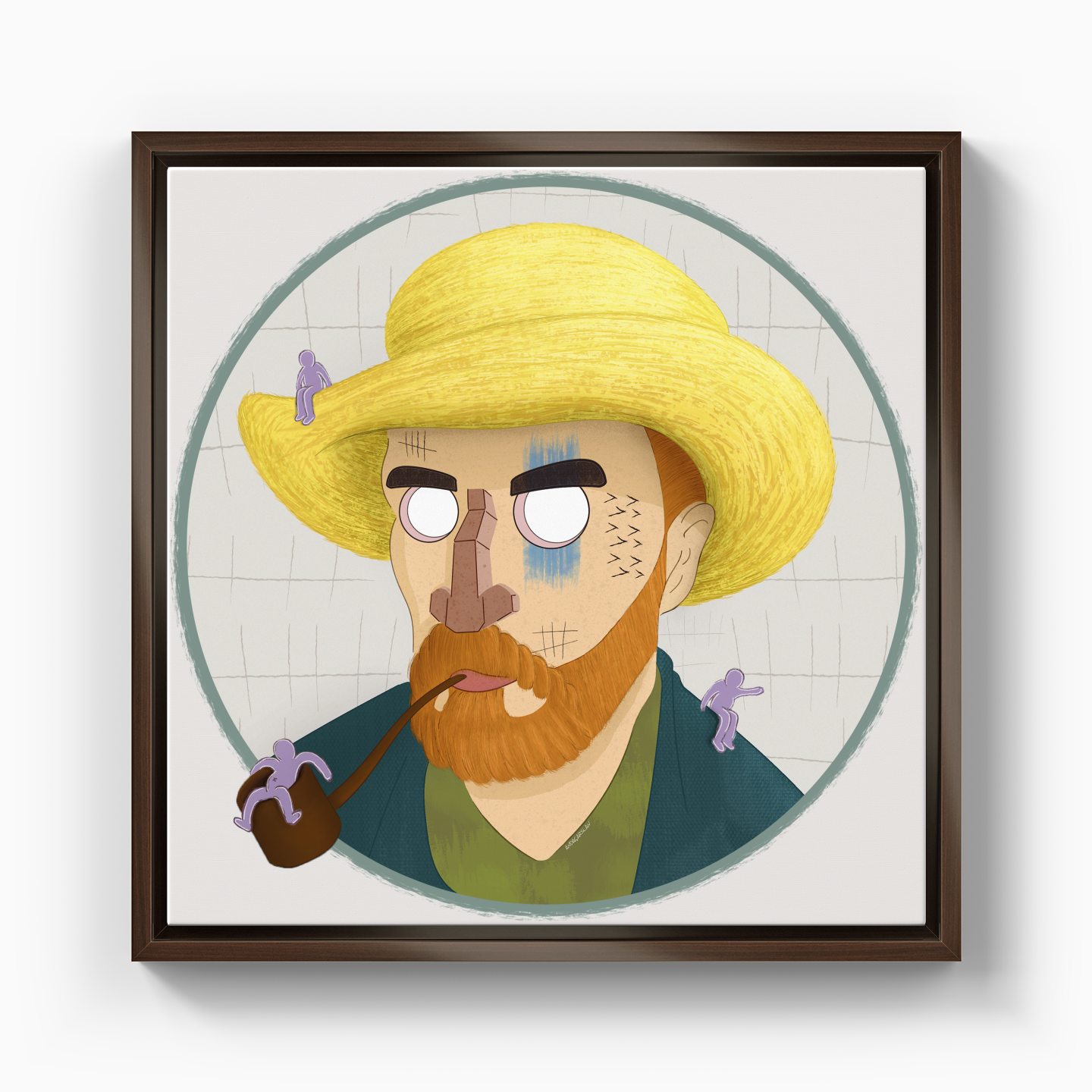 Leave Him Alone - Canvas Print