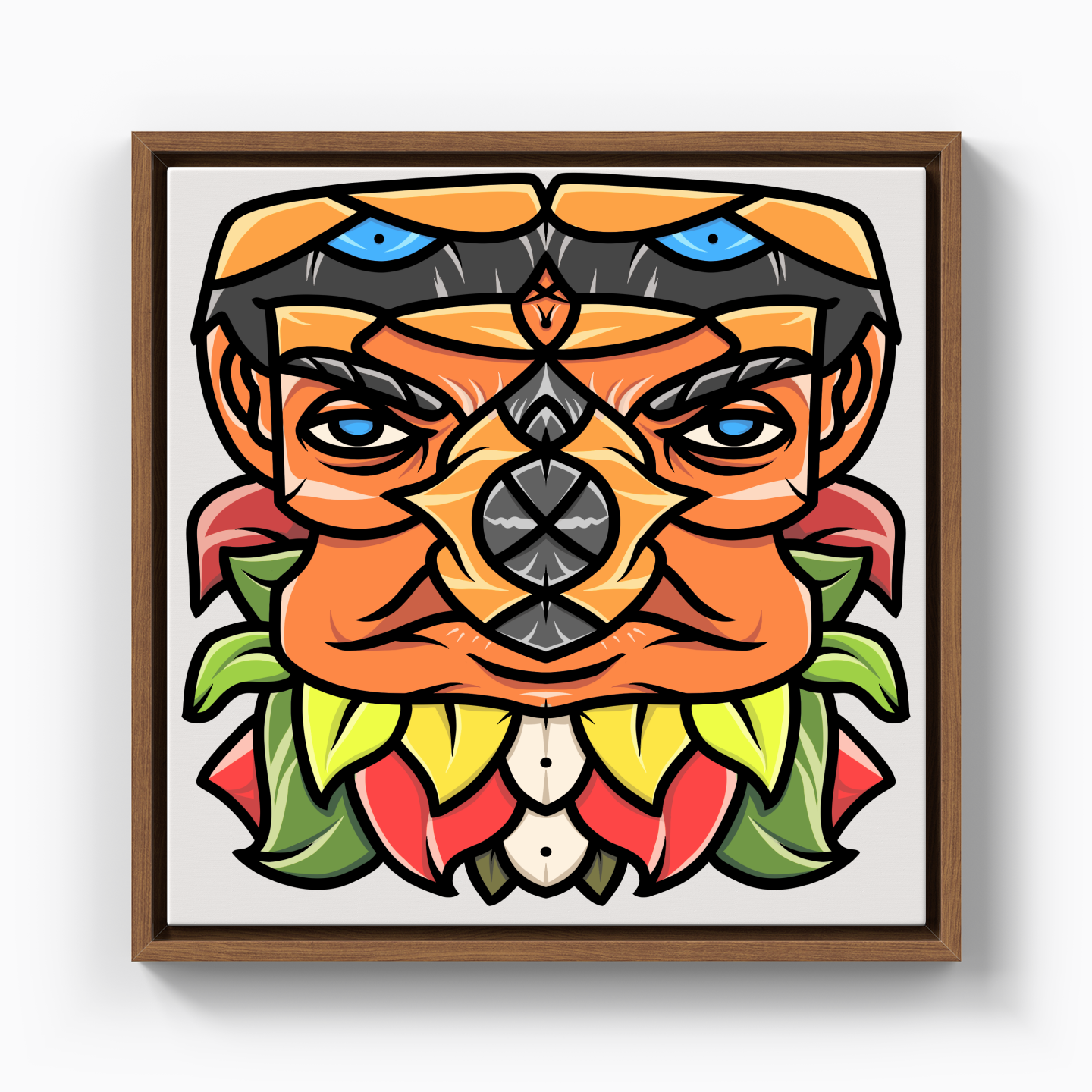 Man in gold - Kanvas Tablo