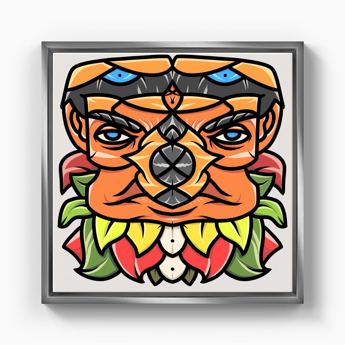 Man in gold - Kanvas Tablo