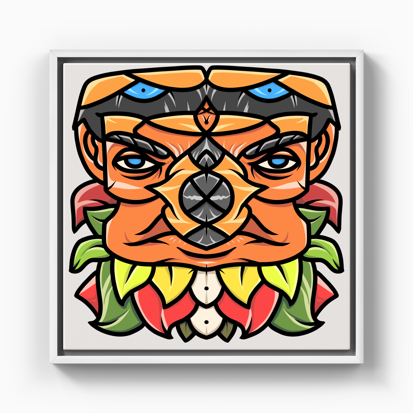 Man in gold - Kanvas Tablo