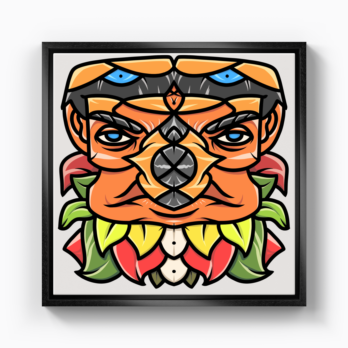 Man in gold - Kanvas Tablo