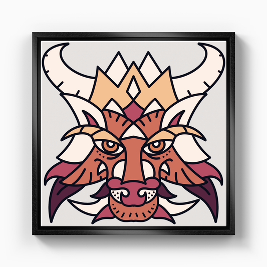 Mystical Leo - Canvas Print