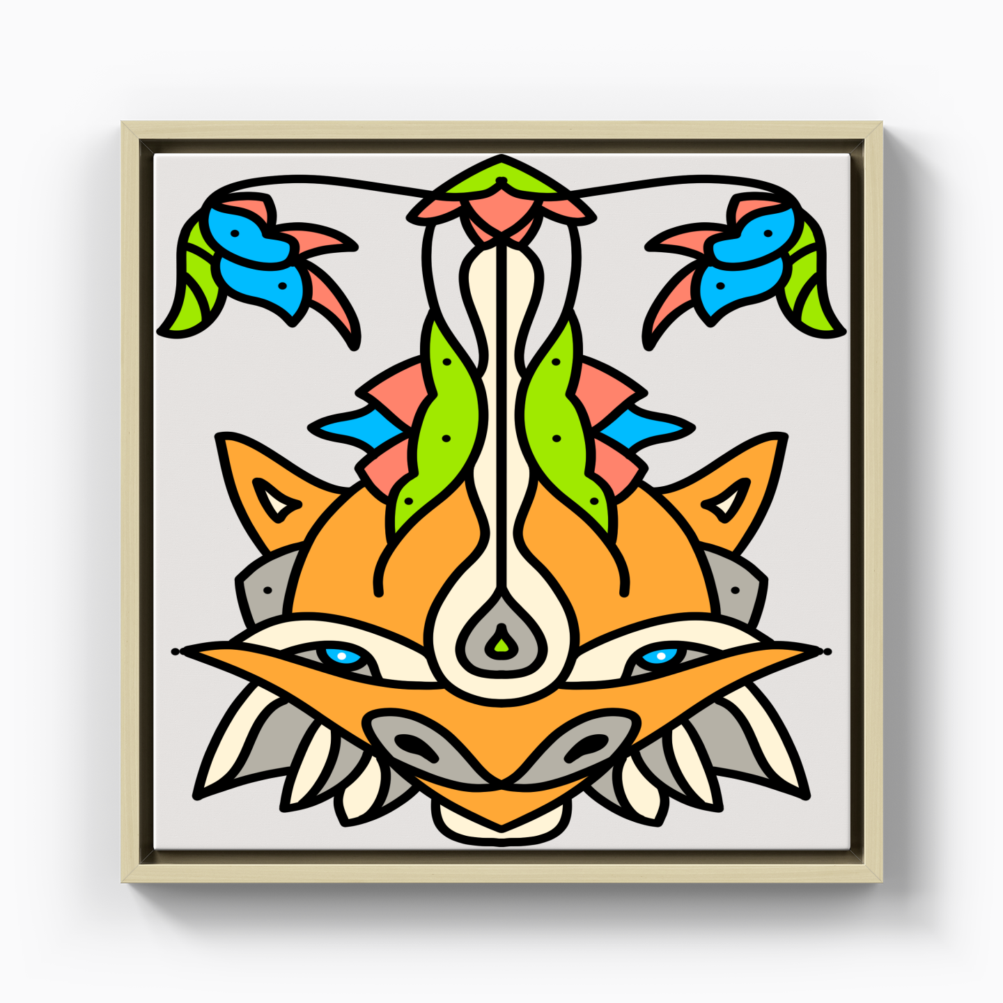 Meditation art II - Kanvas Tablo