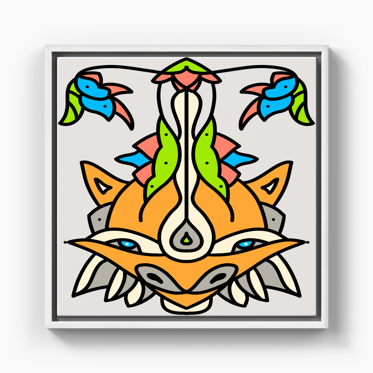 Meditation art II - Kanvas Tablo