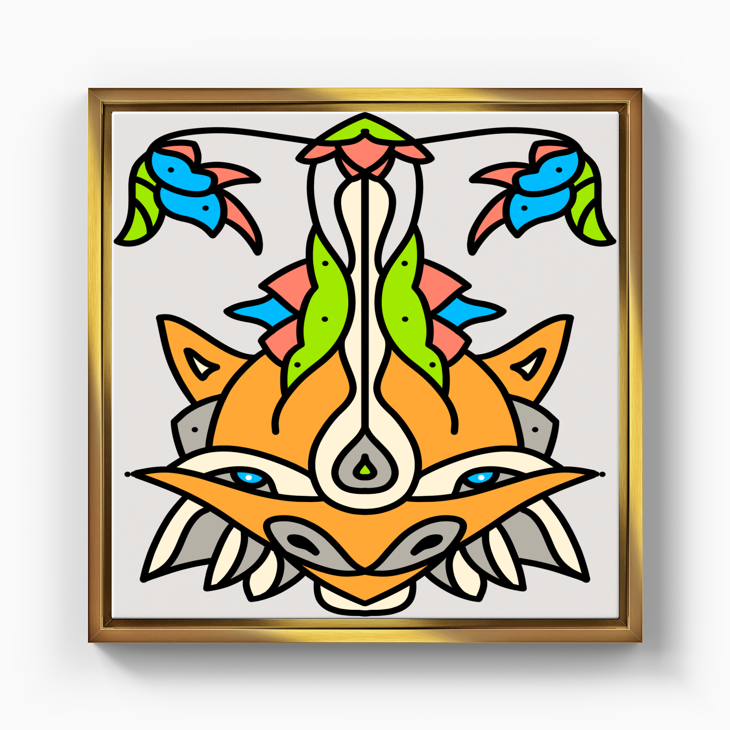 Meditation art II - Kanvas Tablo