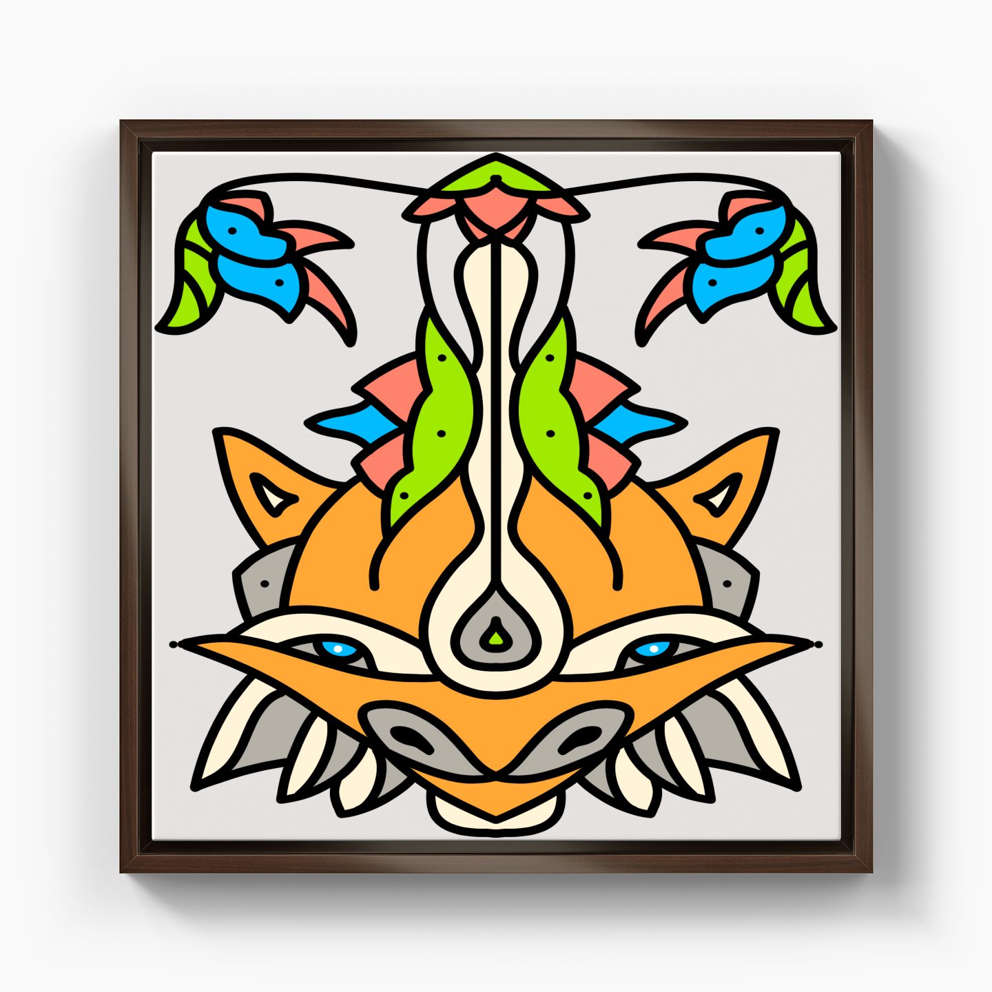 Meditation art II - Kanvas Tablo