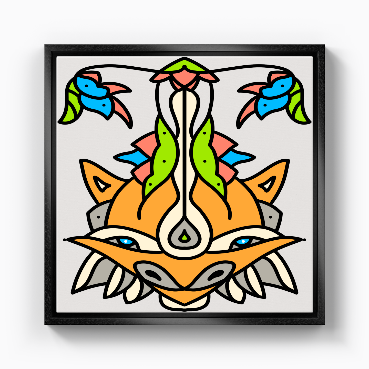 Meditation art II - Kanvas Tablo