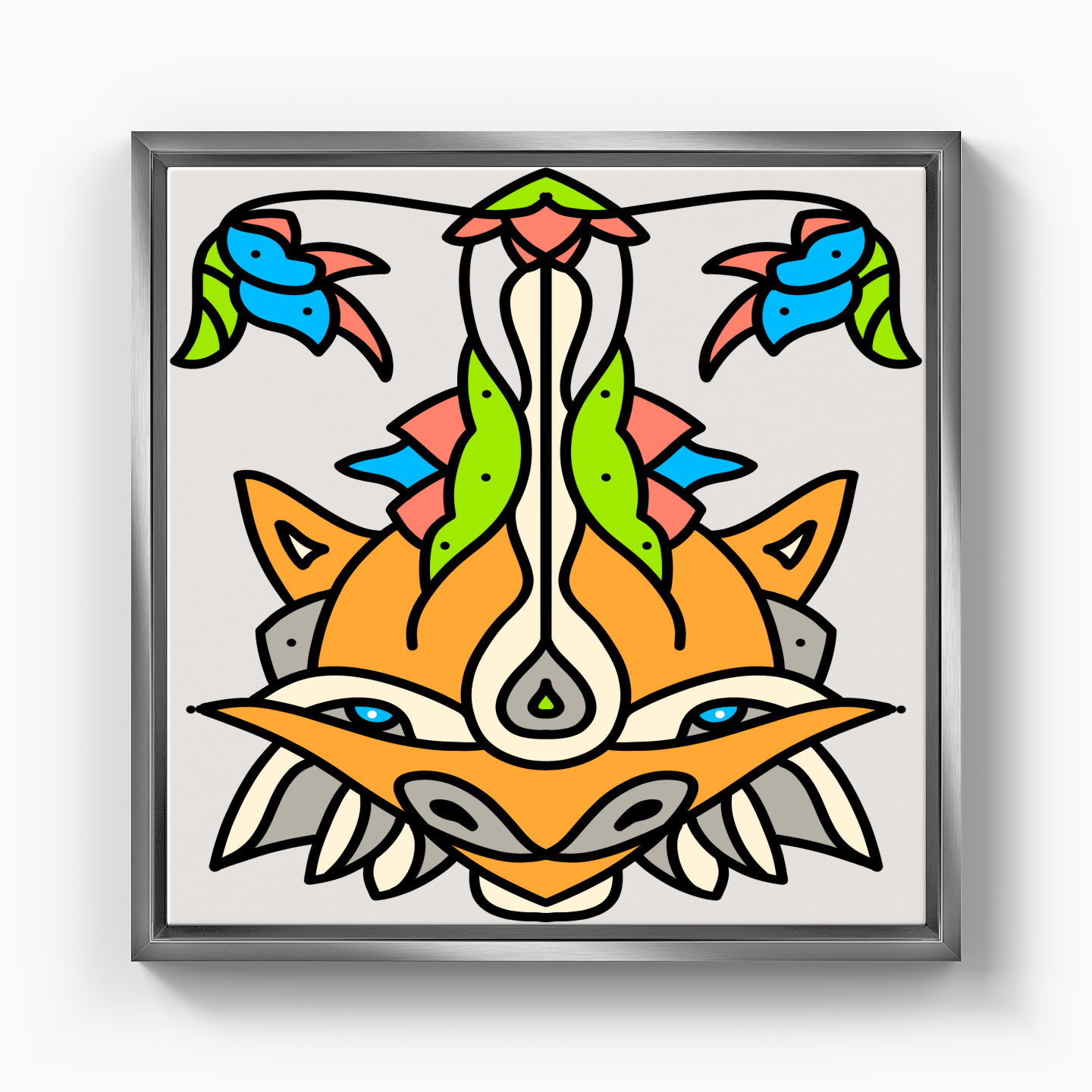 Meditation art II - Kanvas Tablo