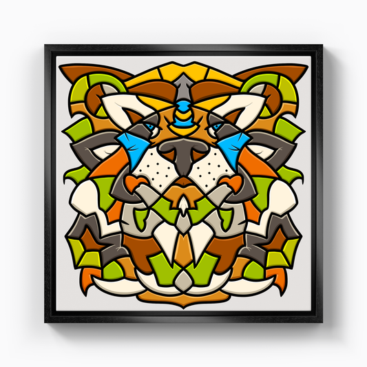 Büyük kedi - Kanvas Tablo