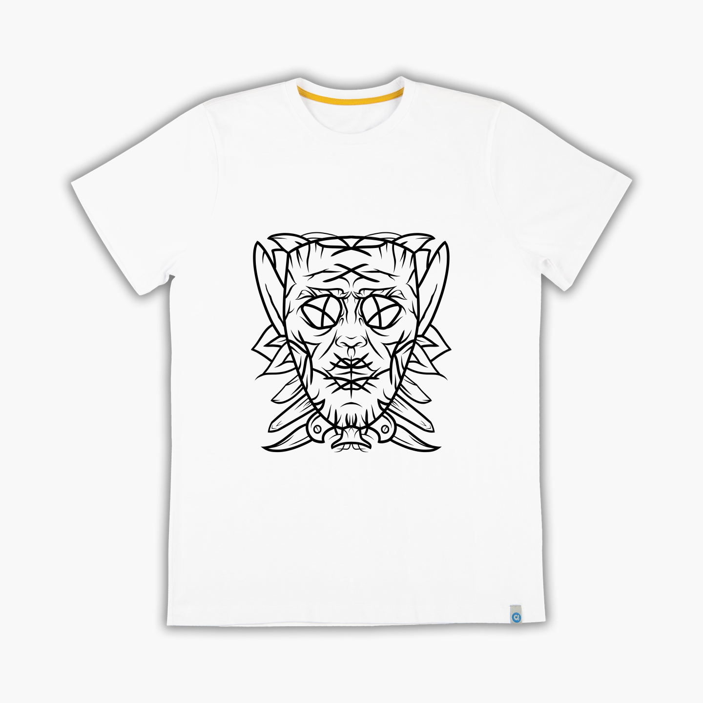 Mask illustration  - Tişört