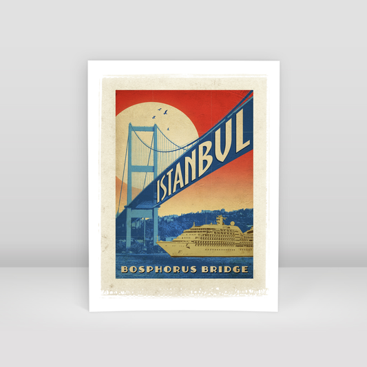 Istanbul Bosphorus Bridge - Art Print