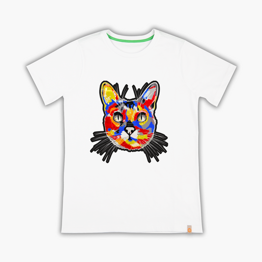 Colorful Cat - T-Shirt