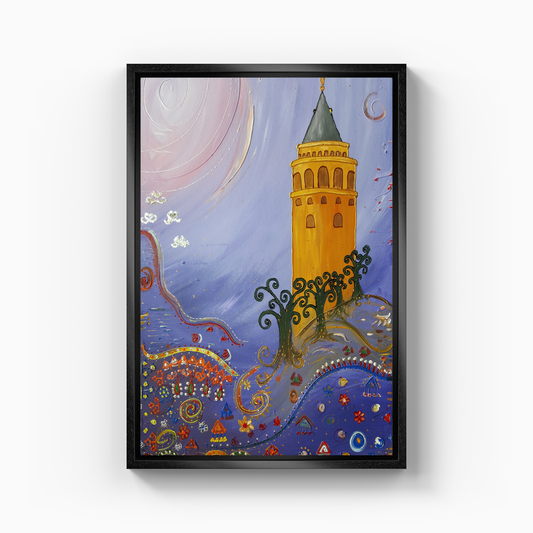 Galata - Kanvas Tablo