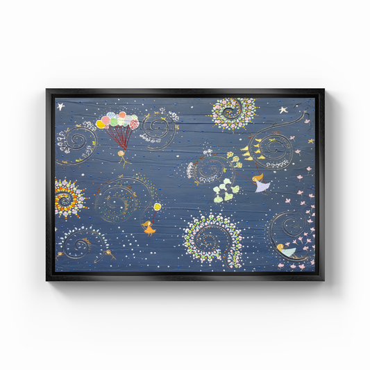 Çocuk Rüyası - Kanvas Tablo