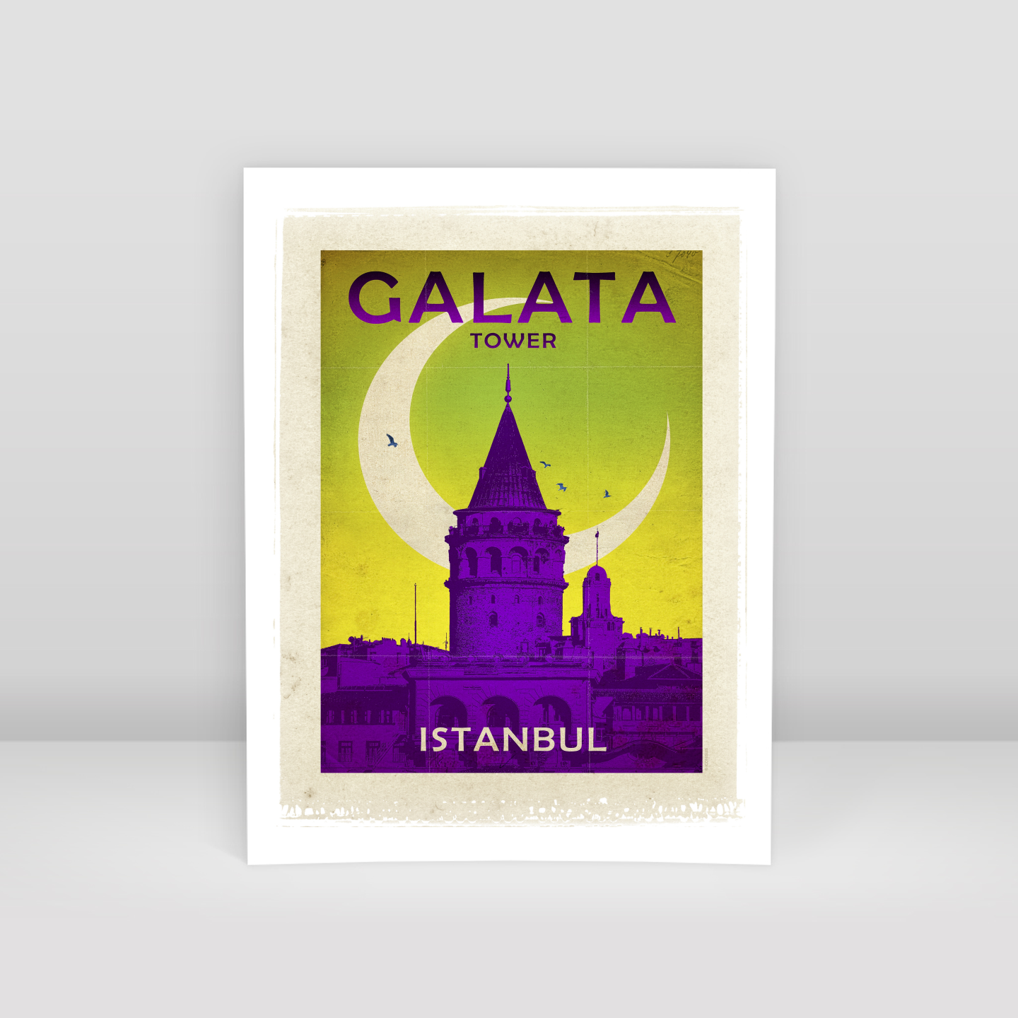 istanbul Galata - Art Print
