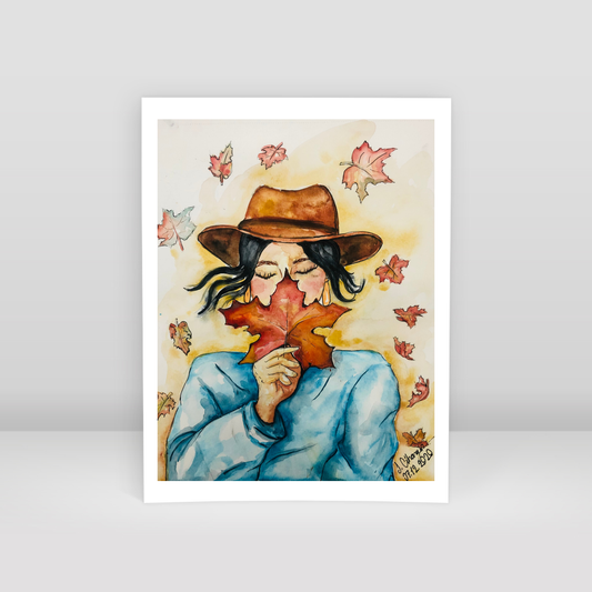 In Autumn - Art Print