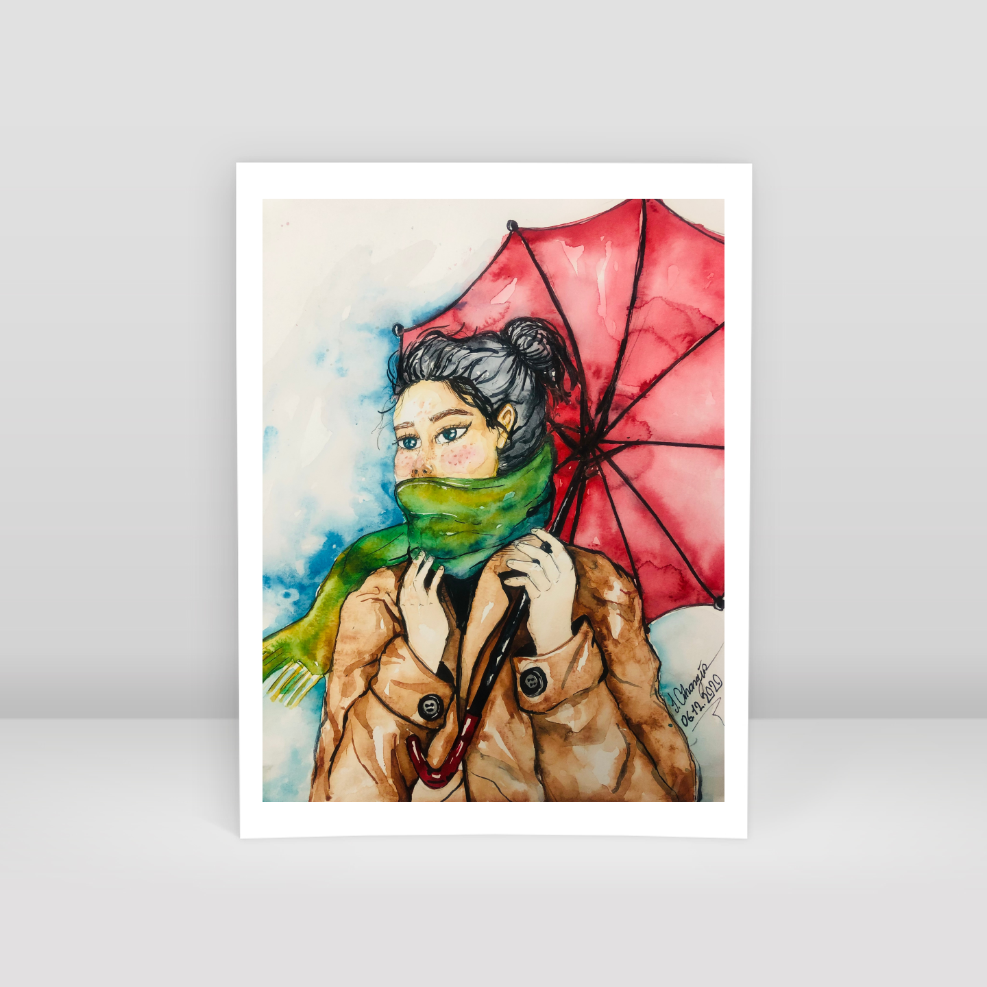 Girl-2 - Art Print