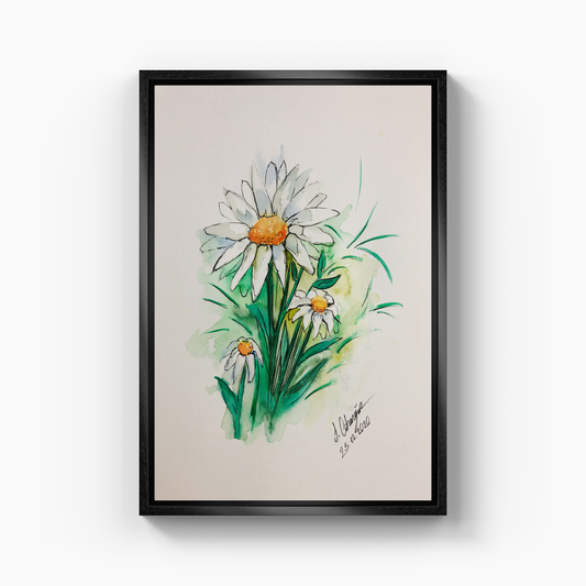 Daisy - Canvas Painting