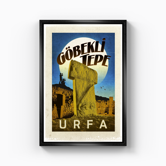 Urfa Göbekli Tepe - Canvas Painting