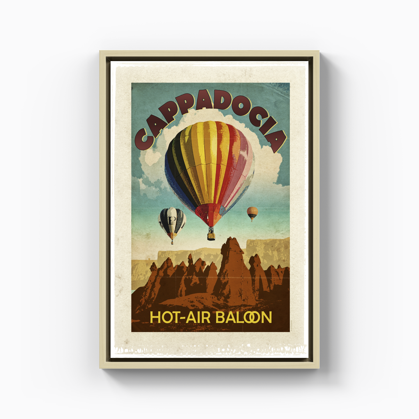 Kapadokya - Kanvas Tablo