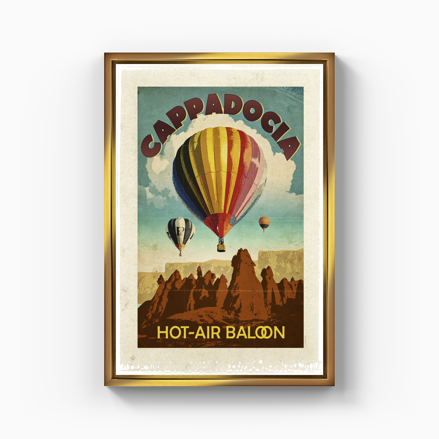 Kapadokya - Kanvas Tablo