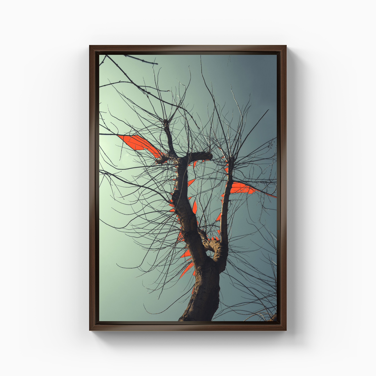 Tree Branch Expressionist Abstract Landscape No 05 - Canvas Painting