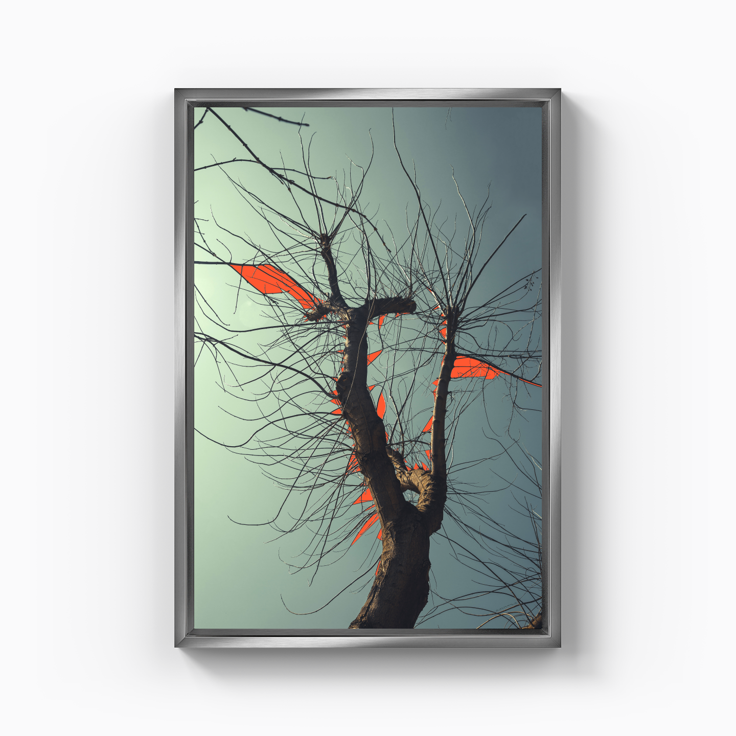 Tree Branch Expressionist Abstract Landscape No 05 - Canvas Painting