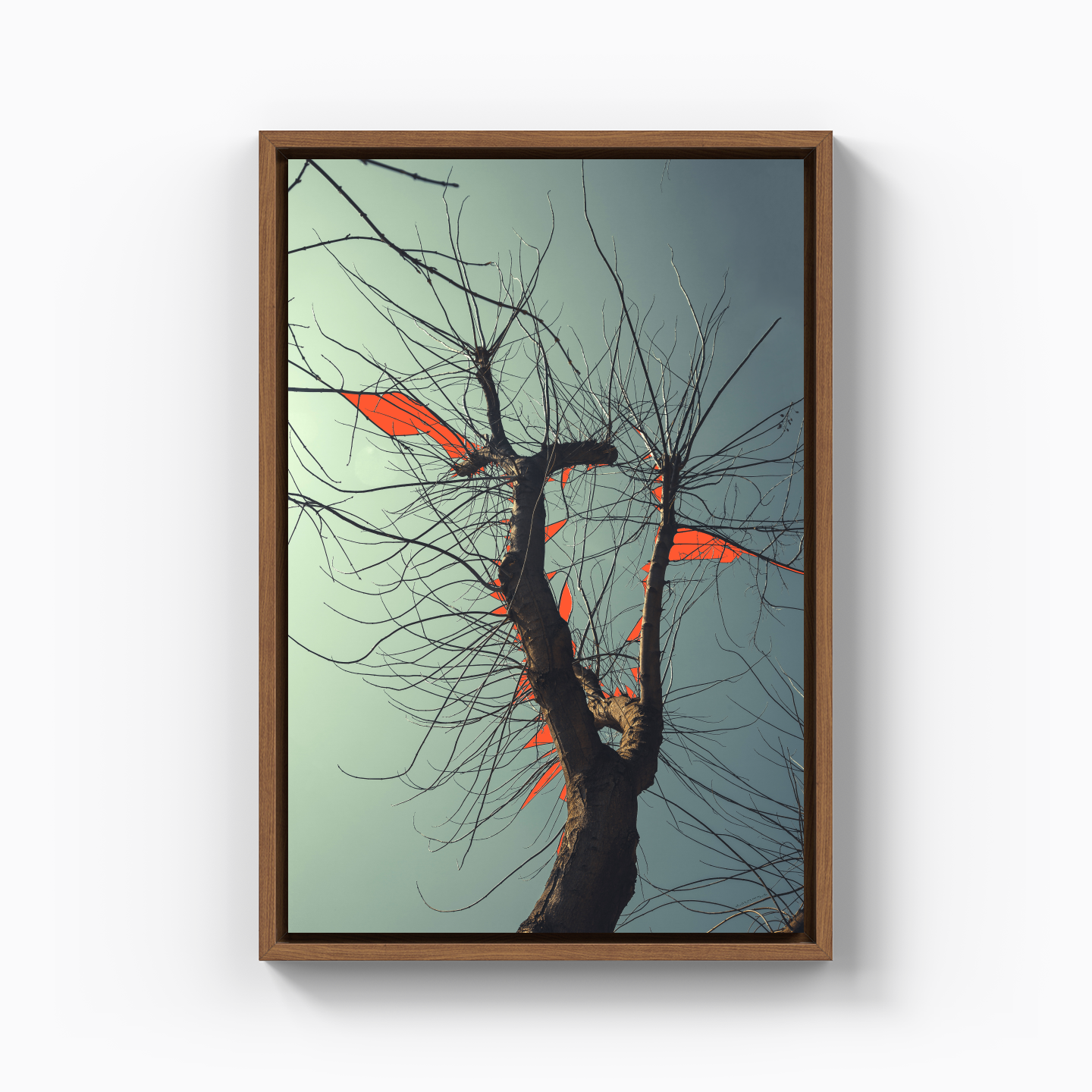 Tree Branch Expressionist Abstract Landscape No 05 - Canvas Painting