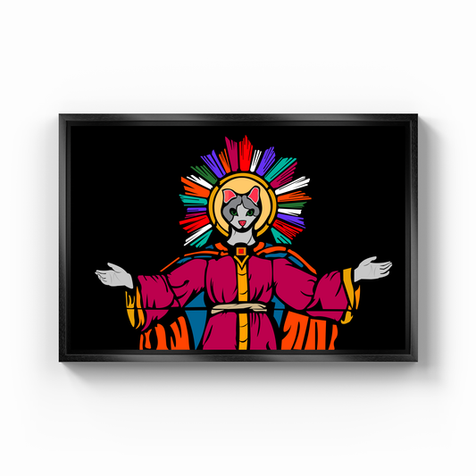 Kedi Irma - Kanvas Tablo