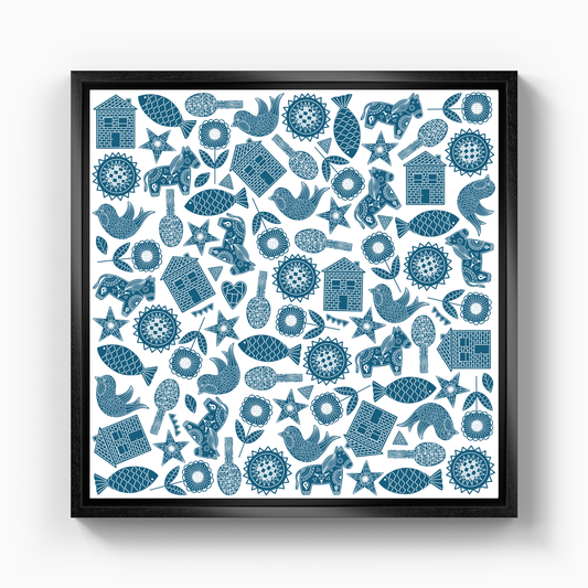 Doodle - Kanvas Tablo