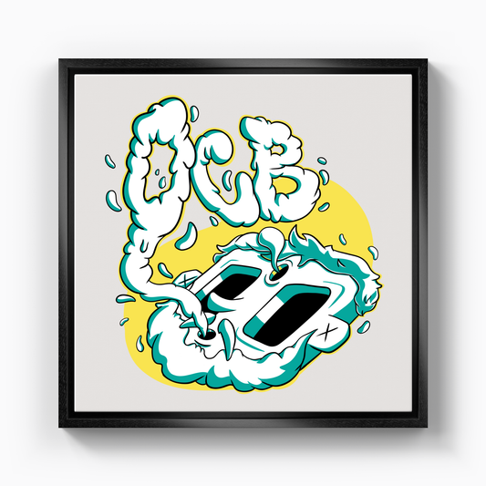 Ocb doodle - Canvas Print