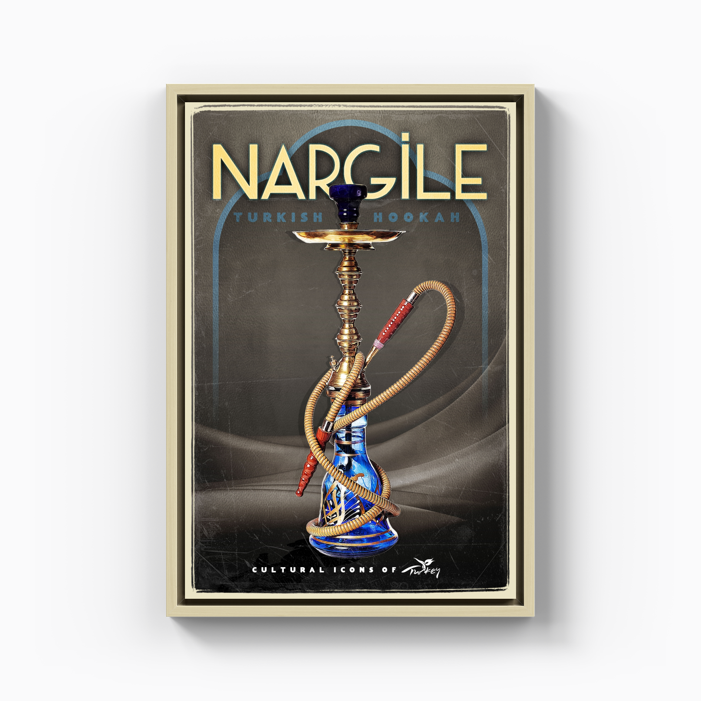 Nargile - Kanvas Tablo