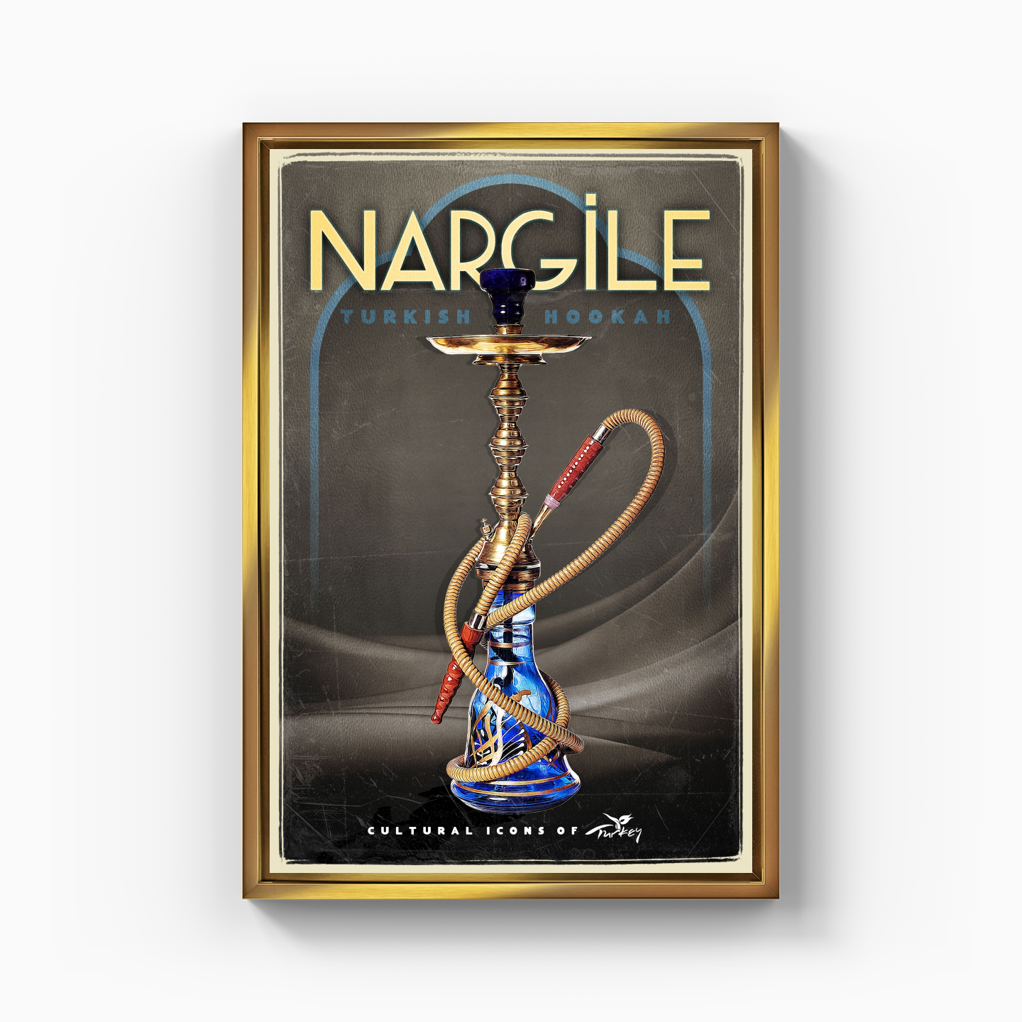 Nargile - Kanvas Tablo