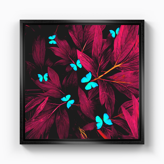 Butterflies - Kanvas Tablo